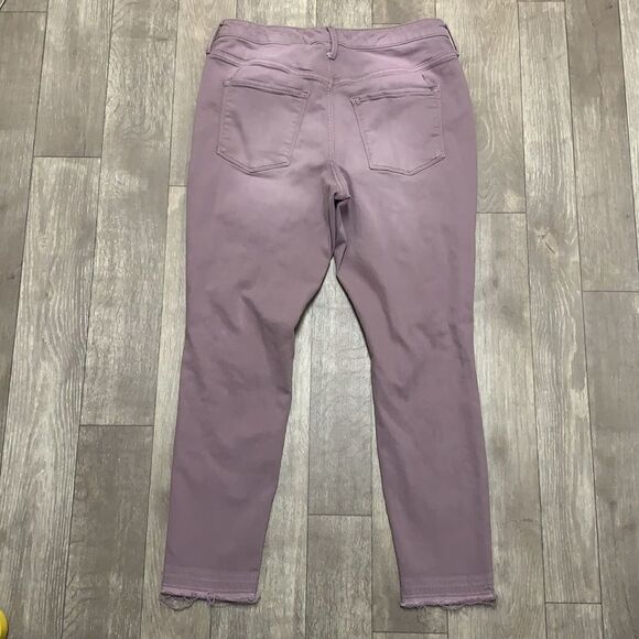 Womens Mossimo High Rise Power Stretch Distressed Jeans‎ - Picture 7 of 7